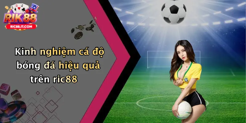 Kinh nghiệm cá độ bóng đá hiệu quả trên ric88
